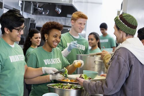 Volunteers Working In Soup Kitchen Royalty Free Image 494323067 1541980992