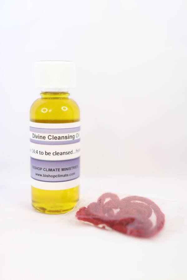 Spiritual Divine Cleansing Protection Kit (Oil, Yarn &Amp; Prayer Card) - Image 3