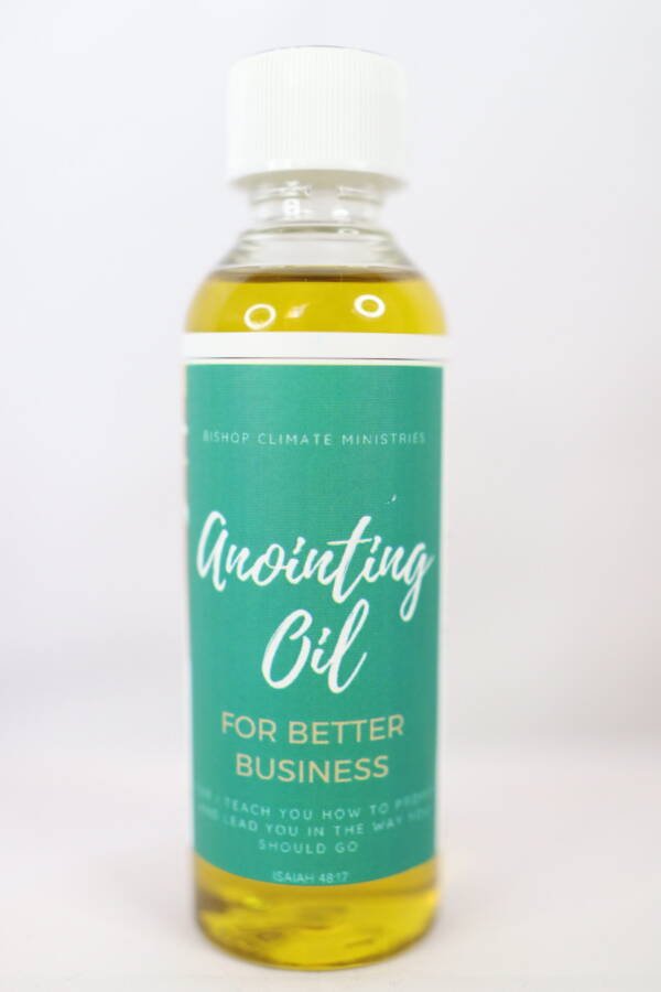 Anointing For Better Business Oil