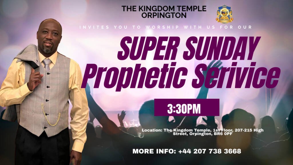 3:30 Pm 🔥 Prophetic Miracle Service 🔥- Orpington | London